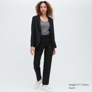 Black Uniqlo AirSense Women Pants | 7482177