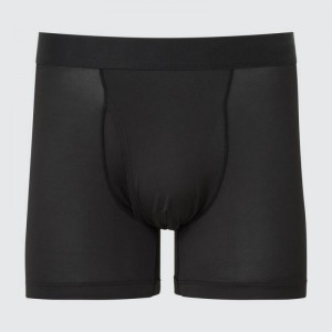 Black Uniqlo Airism Boxers Men Underwear | 2894861