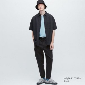 Black Uniqlo Cargo Women Joggers | 9587412