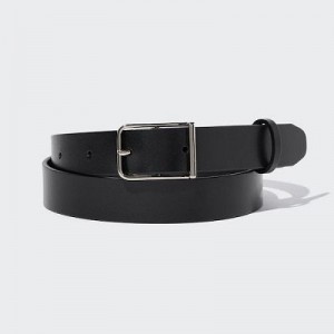 Black Uniqlo Clean Women Belts | 7536673