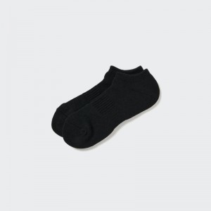 Black Uniqlo Heattech Pile Short Men Socks | 2879121
