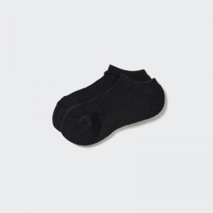 Black Uniqlo Heattech Short Women Socks | 2870482