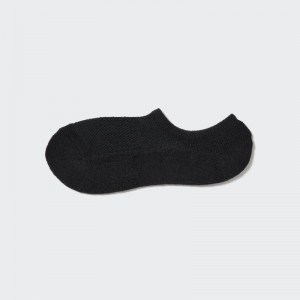 Black Uniqlo Pile Low Cut Men Socks | 4761222