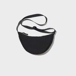 Black Uniqlo Round Mini Women Crossbody Bags | 4315777