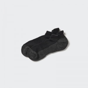 Black Uniqlo Sports Pile-lined Short Men Socks | 2509889