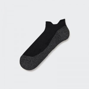 Black Uniqlo Sports Short Men Socks | 2388972