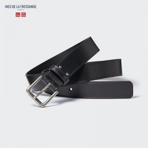 Black Uniqlo Studded Women Belts | 4010331