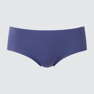 Blue Uniqlo AIRism Ultra Seamless Hiphugger Women Briefs | 6676990