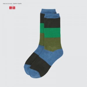 Blue Uniqlo HEATTECH Women Socks | 8359926