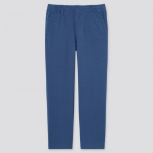 Blue Uniqlo Jersey Ankle Length Men Pants | 4274693