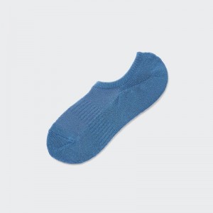 Blue Uniqlo Pile Low Cut Men Socks | 5258875