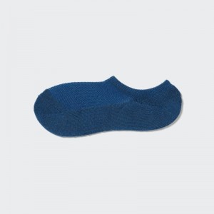 Blue Uniqlo Pile Low Cut Men Socks | 886567