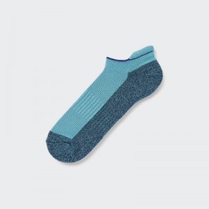 Blue Uniqlo Sports Pile-lined Short Men Socks | 2784218