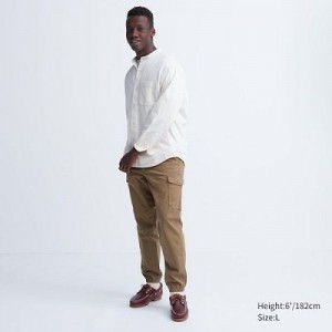 Brown Uniqlo Cargo Women Joggers | 1130128