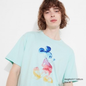 Green Uniqlo MAGIC FOR ALL FOREVER UT Short-Sleeve Women T Shirts | 9005005