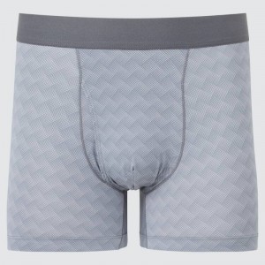 Grey Uniqlo Airism Gradation Boxers Men Underwear | 4592509