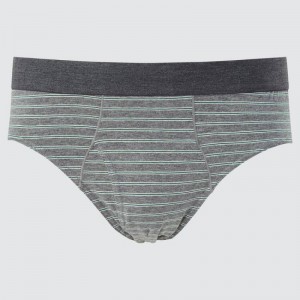Grey Uniqlo Briefs Men Underwear | 8123125