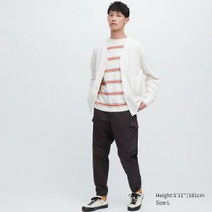 Grey Uniqlo Cargo Women Joggers | 3080520