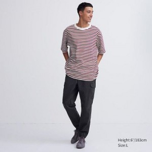 Grey Uniqlo Cargo Women Joggers | 7780236