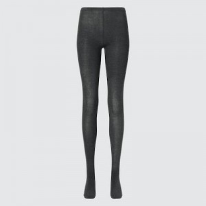 Grey Uniqlo HEATTECH Knitted Women Tight | 2795136