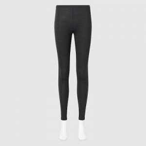 Grey Uniqlo HEATTECH Women Leggings | 4744958