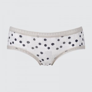 Grey Uniqlo Hip Huggers Women Briefs | 3426692