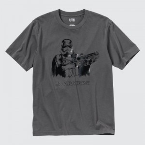 Grey Uniqlo MAGIC FOR ALL FOREVER UT Short-Sleeve Women T Shirts | 3452898