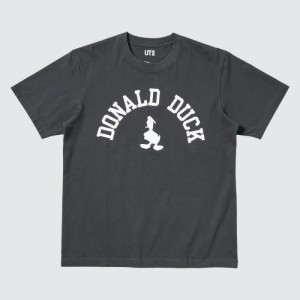 Grey Uniqlo Magic For All Favorites UT Short-Sleeve Women T Shirts | 13800