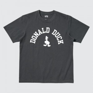 Grey Uniqlo Magic For All Favorites Ut Short-sleeve Graphic Men T Shirts | 5078309
