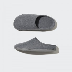 Grey Uniqlo Washable Men Slippers | 9538609