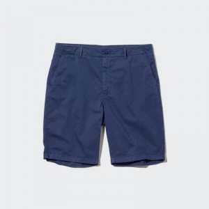 Navy Uniqlo Chino Men Shorts | 2796842