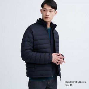 Navy Uniqlo Ultra Light Down Men Jackets | 2238916