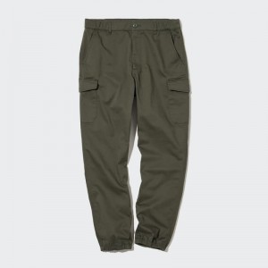 Olive Uniqlo Cargo Jogger Men Pants | 7340400