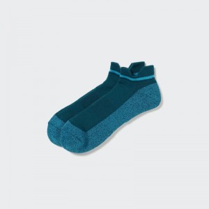 Olive Uniqlo Sports Pile Short Men Socks | 927713