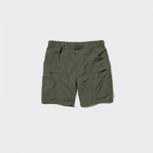 Olive Uniqlo Utility Men Shorts | 8483054