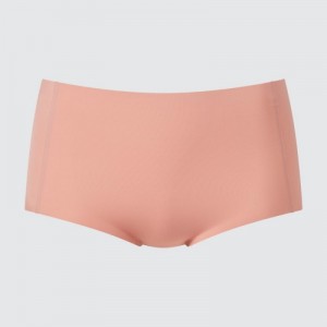Pink Uniqlo AIRism Ultra Seamless High-Rise Women Briefs | 7236888