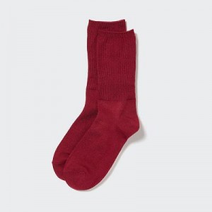 Red Uniqlo HEATTECH 2-Way Women Socks | 8328812