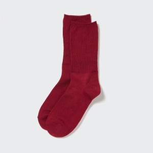 Red Uniqlo HEATTECH 2-Way Women Socks | 9207088