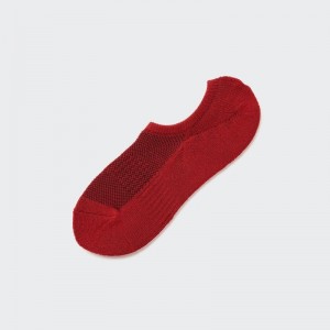 Red Uniqlo Pile Low Cut Men Socks | 3716093