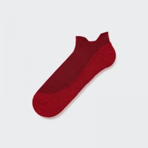 Red Uniqlo Sports Short Men Socks | 27815