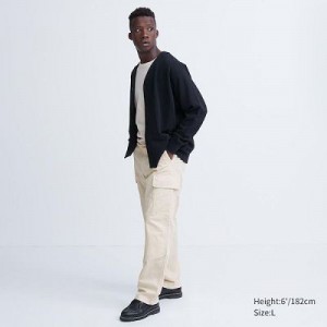 White Uniqlo Cargo Women Pants | 4514449