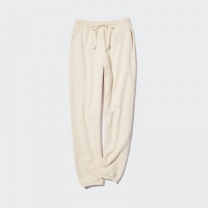 White Uniqlo Jogger Women Pants | 9736835