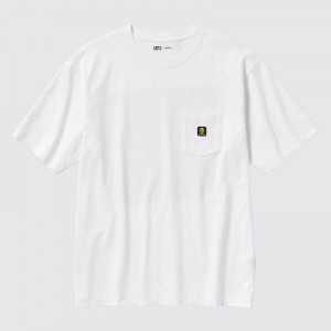 White Uniqlo Keith Haring UT Short Sleeve Women T Shirts | 4697869