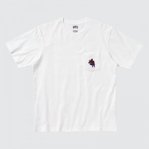 White Uniqlo Magic For All Favorites Ut Short-sleeve Graphic Men T Shirts | 5946088