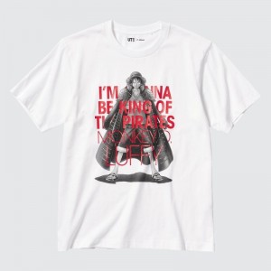 White Uniqlo Ut Archive Ut One Piece Short-sleeve Graphic Men T Shirts | 337905