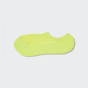 Yellow Uniqlo Pile Low Cut Men Socks | 7583348
