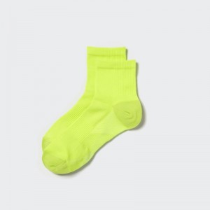 Yellow Uniqlo Sports Half Men Socks | 7224900