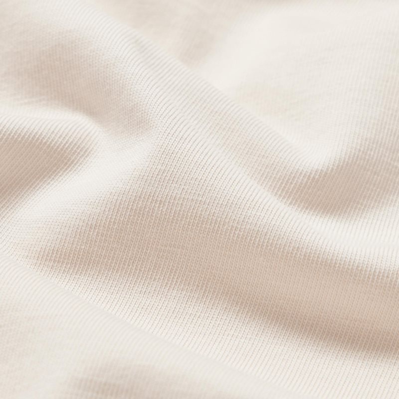 Beige Uniqlo Airism Cotton Uv Protection Crew Neck Long-sleeve Men T Shirts | 1170637