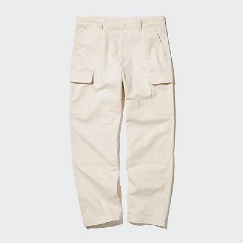 Beige Uniqlo Cargo Women Pants | 590147