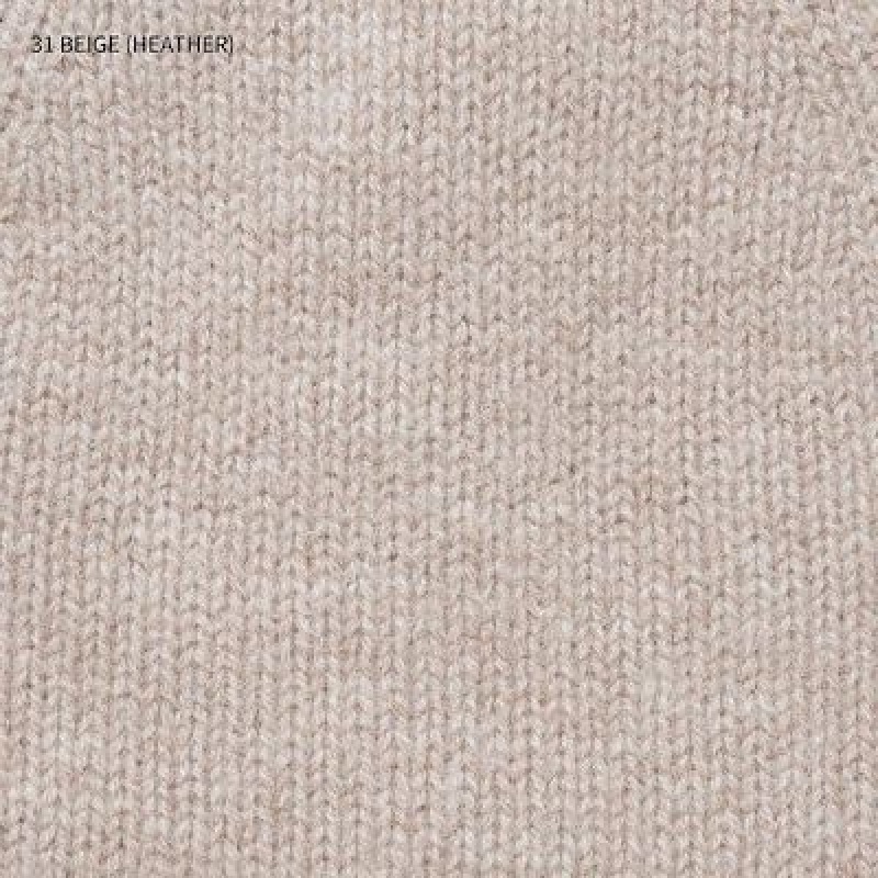 Beige Uniqlo Cashmere Knitted Women Beanie | 1142676